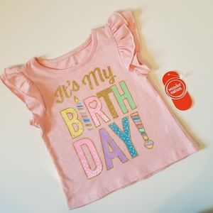 "It's My Birthday" shirt size 2t